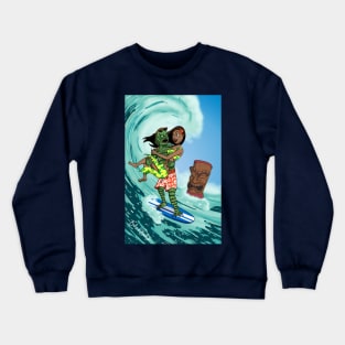 Bye Bye, Black Lagoon Crewneck Sweatshirt